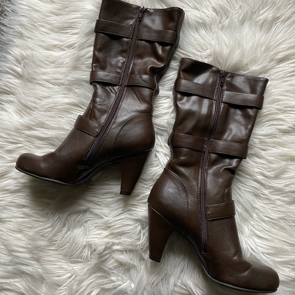 Nine West faux leather boots - Picture 5 of 12